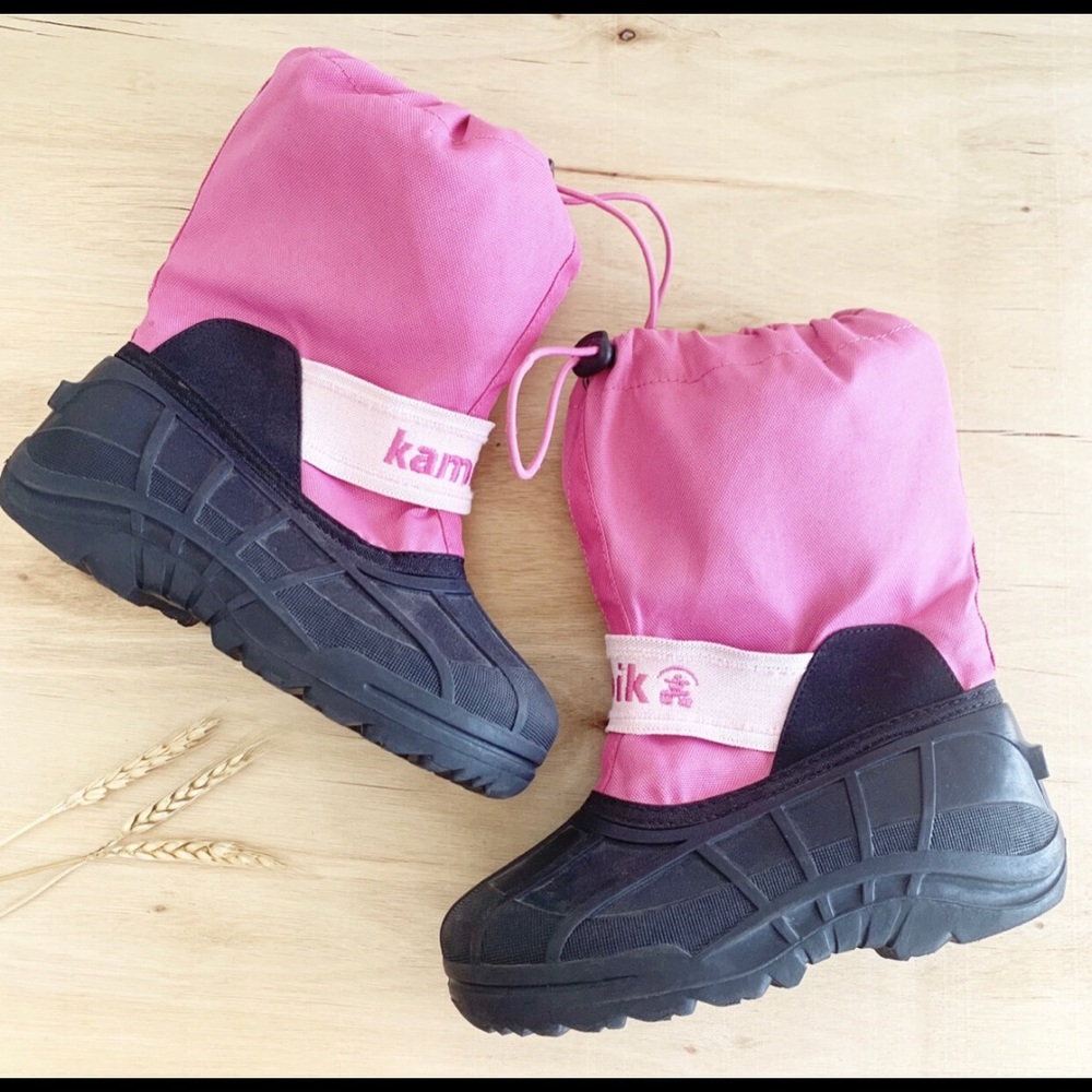 Kamik Pink Youth Snow Boots